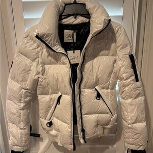 S.A.M. White Puffer Jacket - Women’s Medium